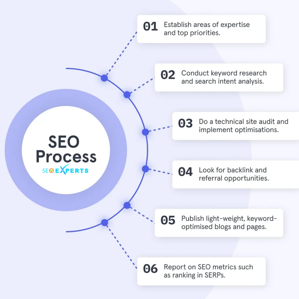 SEO process delhi